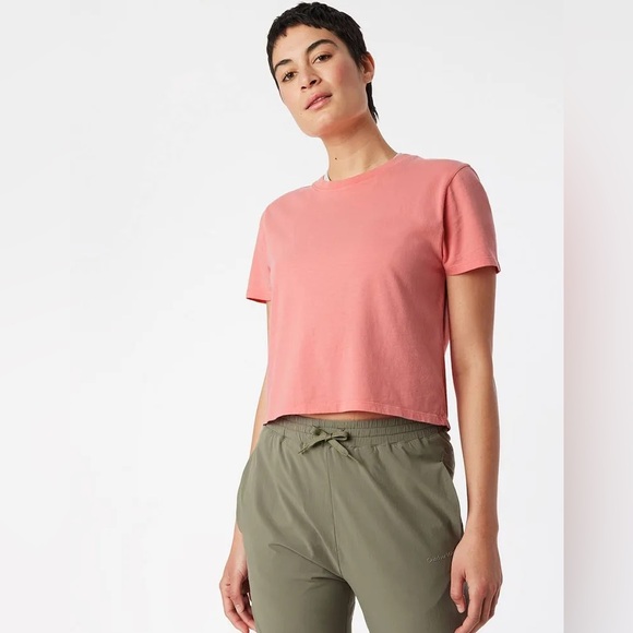 Outdoor Voices Tops - Outdoor Voices Everyday Short Sleeve Tshirt Medium Pink